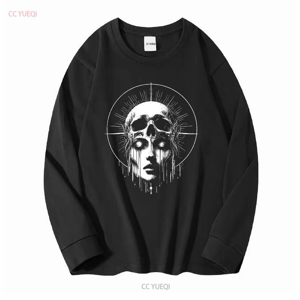 NEW LIMITED Lilith Witch Skull Occult Dark Wicca Black Magic Pagan T Shirt S 3XL vintage Washed Breathable fashion Versatile