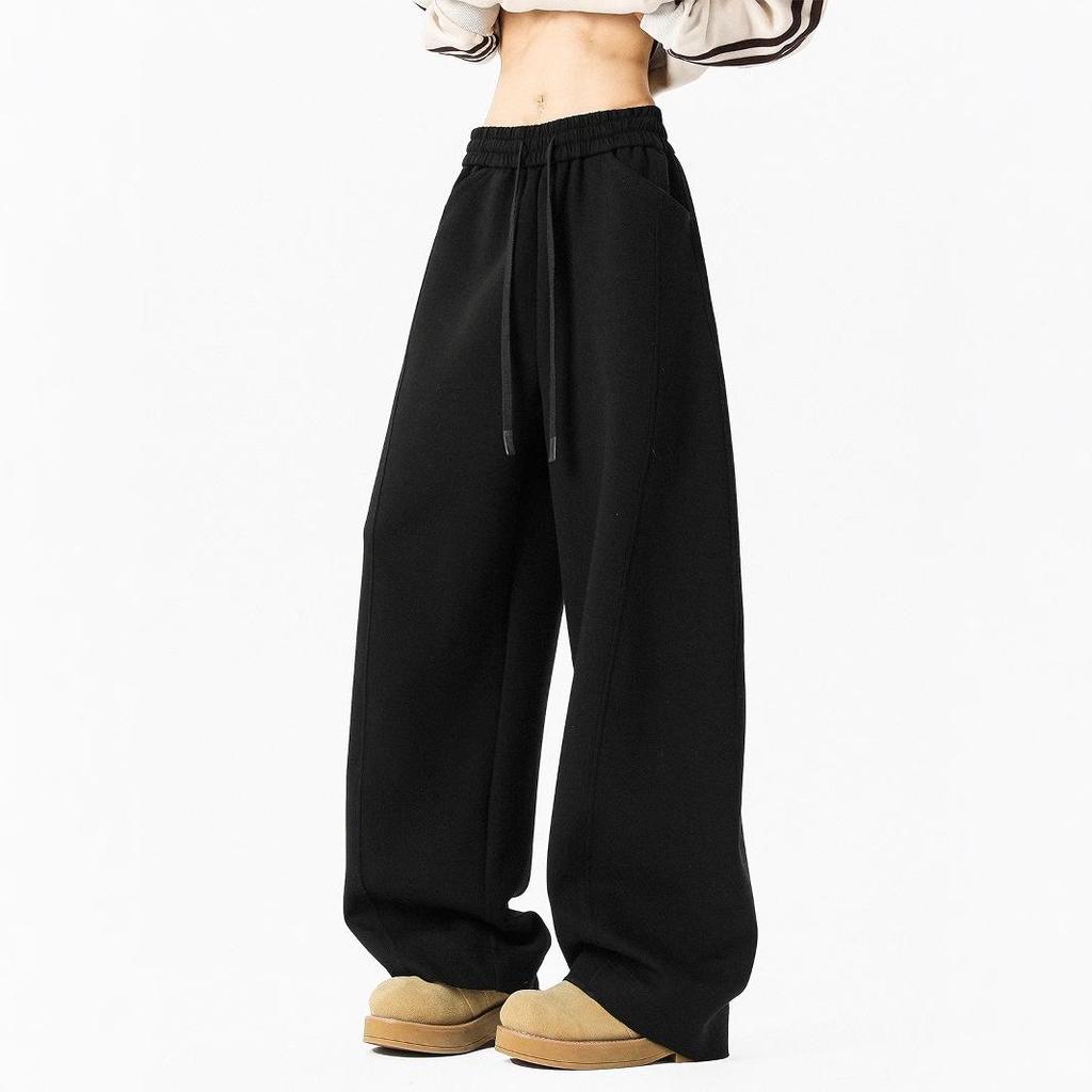 Men's Heavyweight Dark Grey Scimitar Sweatpants - Spring High Street Relaxed Fit