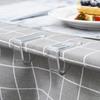 4pcs Tablecloth Fixing Clip–Transparent Tablecloth Clips,Anti-Slip&Anti-Wrinkle Holder for Home,Party&Outdoor Use – Secure Grip