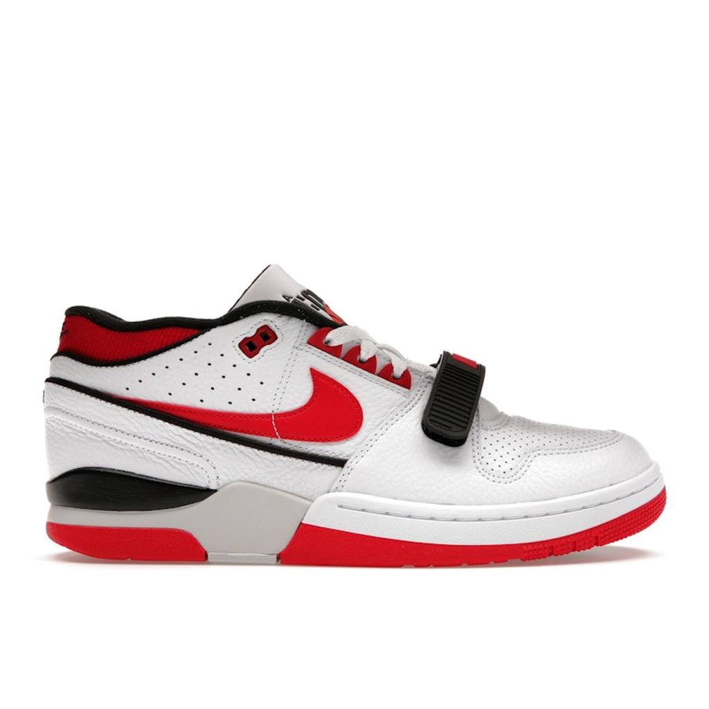 Nike Air Alpha Force 88 University Red 2023 Unisex Sneakers White Black Neutral-Grey DZ4627-100