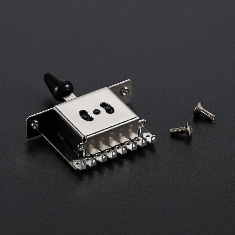 Electric Guitars 3 Way Pickups Selector Switches Shifter Conversion Guitar Pickups Lever Switches Set with Tip Knob