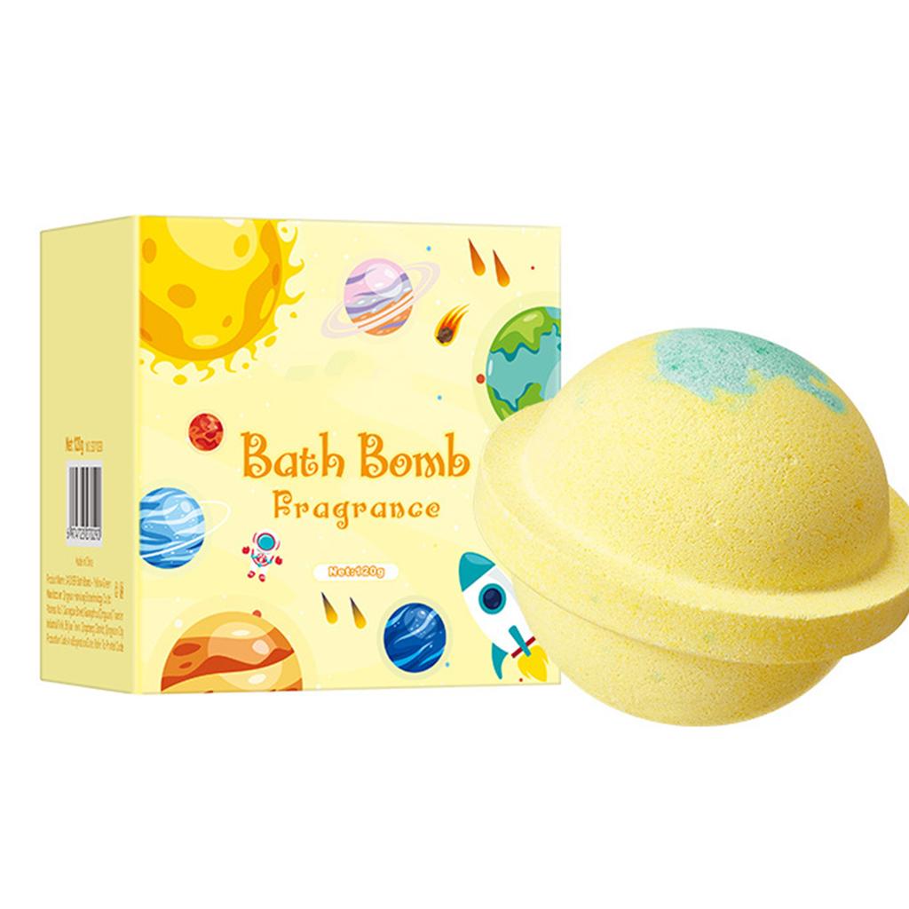 Natural Moisturizing Galaxy Planet Bath Bombs Organic Bubble Bath Fizzies for Holiday Gifts
