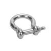 2Pcs Boat 304 Stainless Steel 4mm Ring Bow Anchor Shackle Chain Rigging Captive Pin For Yacht/Canoe/Speedboat Accessories