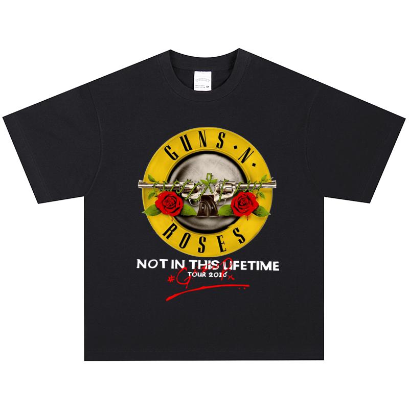 Футболка Guns N Roses, Мягкая ткань, Повседневная M