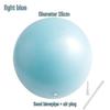 Explosion-proof 25cm Wheat Straw Pilates Ball for Yoga, Fitness, and Postpartum Exercise