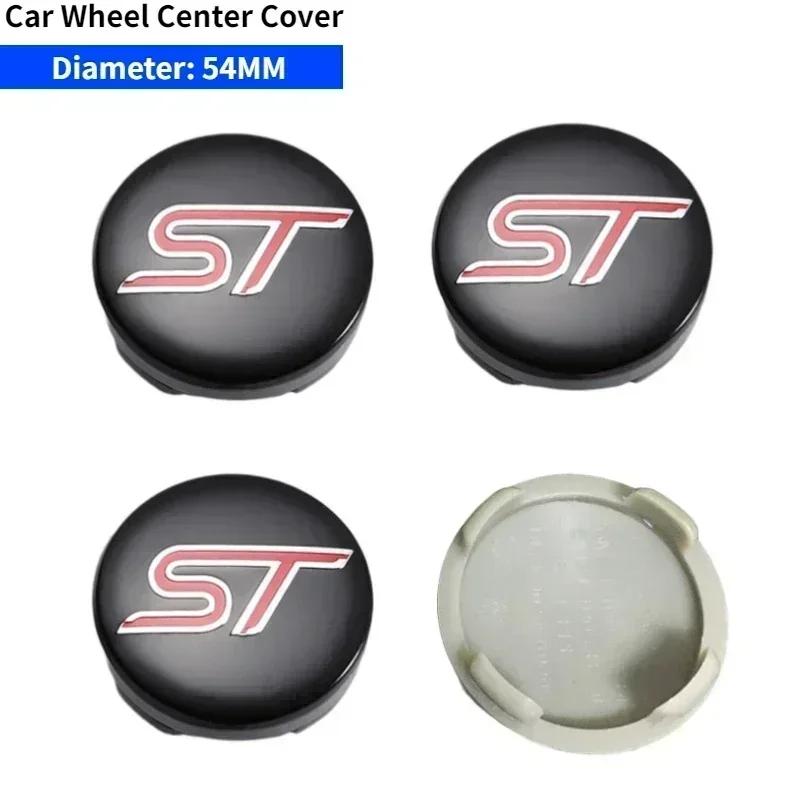 Car Sticker Car Wheel Rims Center Hub Cover Caps for Ford Mondeo Kuga Edge Escape Focus Explorer Fiesta Transit Ranger Fusion F1