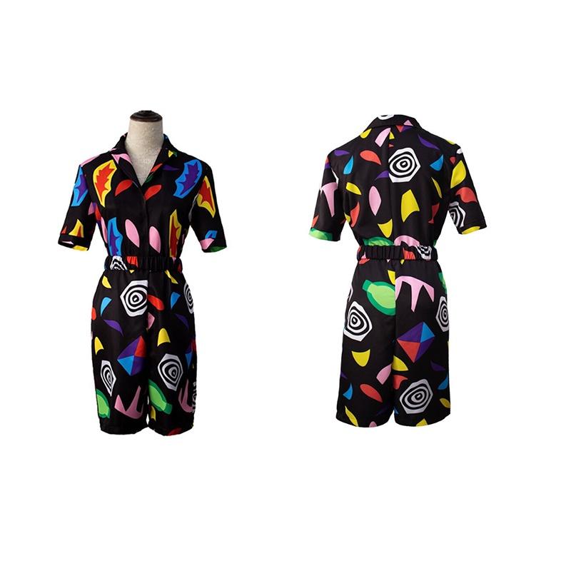 Mall Girl Women Eleven Cosplay Costume Jumpsuit T Shirt Halloween Dress