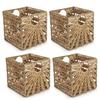 Handmade Rattan Gourd Grass Storage Basket for Sundries, Snacks & Fruits