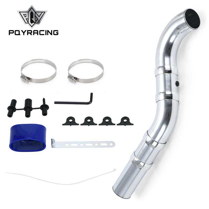 Universal 3 "76mm Air Inlet Pipe Aluminum Alloy Set Turbo Inlet Tube Direct Cold Air Filter Injection System Car Intake Pipe Set
