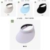 Simple Plain Metal Blank Top Hat Women Korean Fashion Sunshade Face Covering Hat Recommended By Xiaohongshu