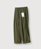 MOOD INSIDE [2Pack] Single-Pleat Linen-Like Wide Elastic Pants