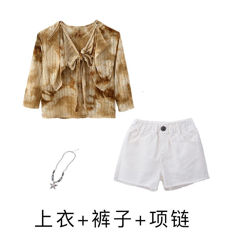 Jazz Dance Costumes Girls Jazz Wasteland Style Wear Autumn Street Dance Children Tide Dance Performance Costumes Suit