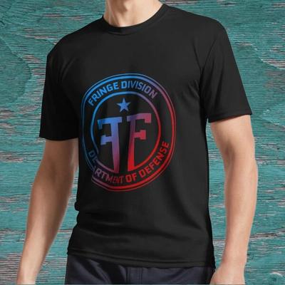 Neues Fringe Division Symbol Doppel Logo Amerikanisches T-Shirt Lustig Größe S bis 5XL