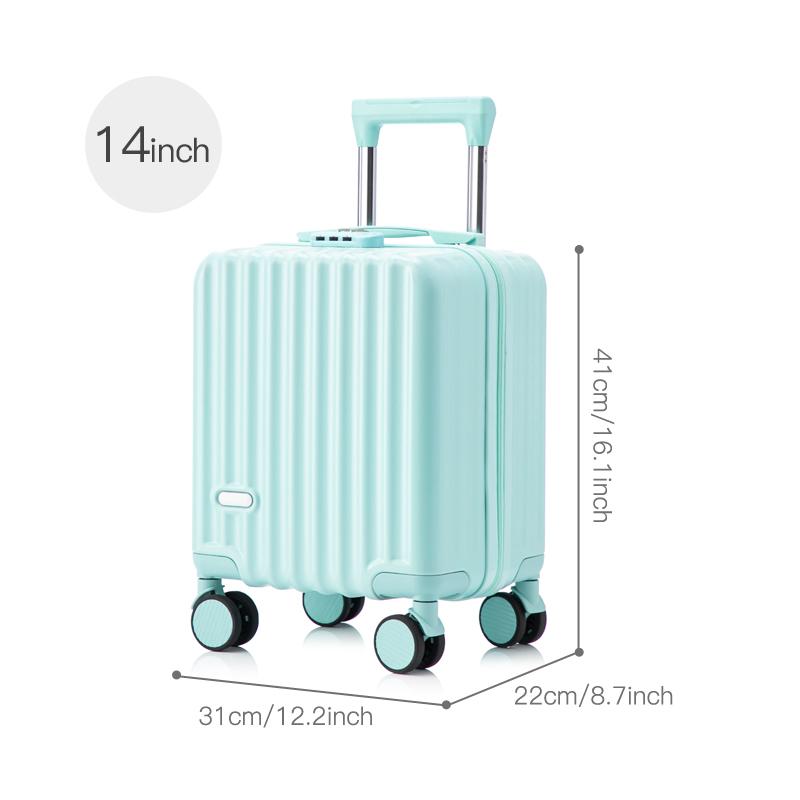 Carry-On Luggage TURQGAST 14-Inch 5-Color XT