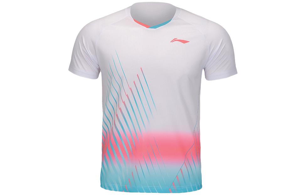 Li Ning Raglan Sleeve T Shirt Unisex White AAYU143-2 XL