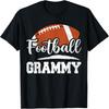 Football Grammy Football Player Game Day Mother's Day T-Shirt