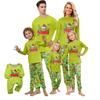 Christmas Print Cute Family Set Pajamas, Home Clothes, Family Set Long Sleeve Top Pants Set