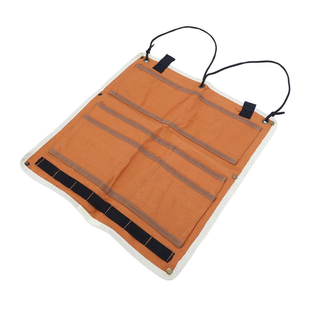 Camping Hanging Organizer Multifunctional Canvas Portable Tent Hanging Storage Organizer for Outdoor