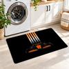 Flannel Kitchen Mat McLaren Soft Area Rug Non Slip Floor Carpet Home Decoration