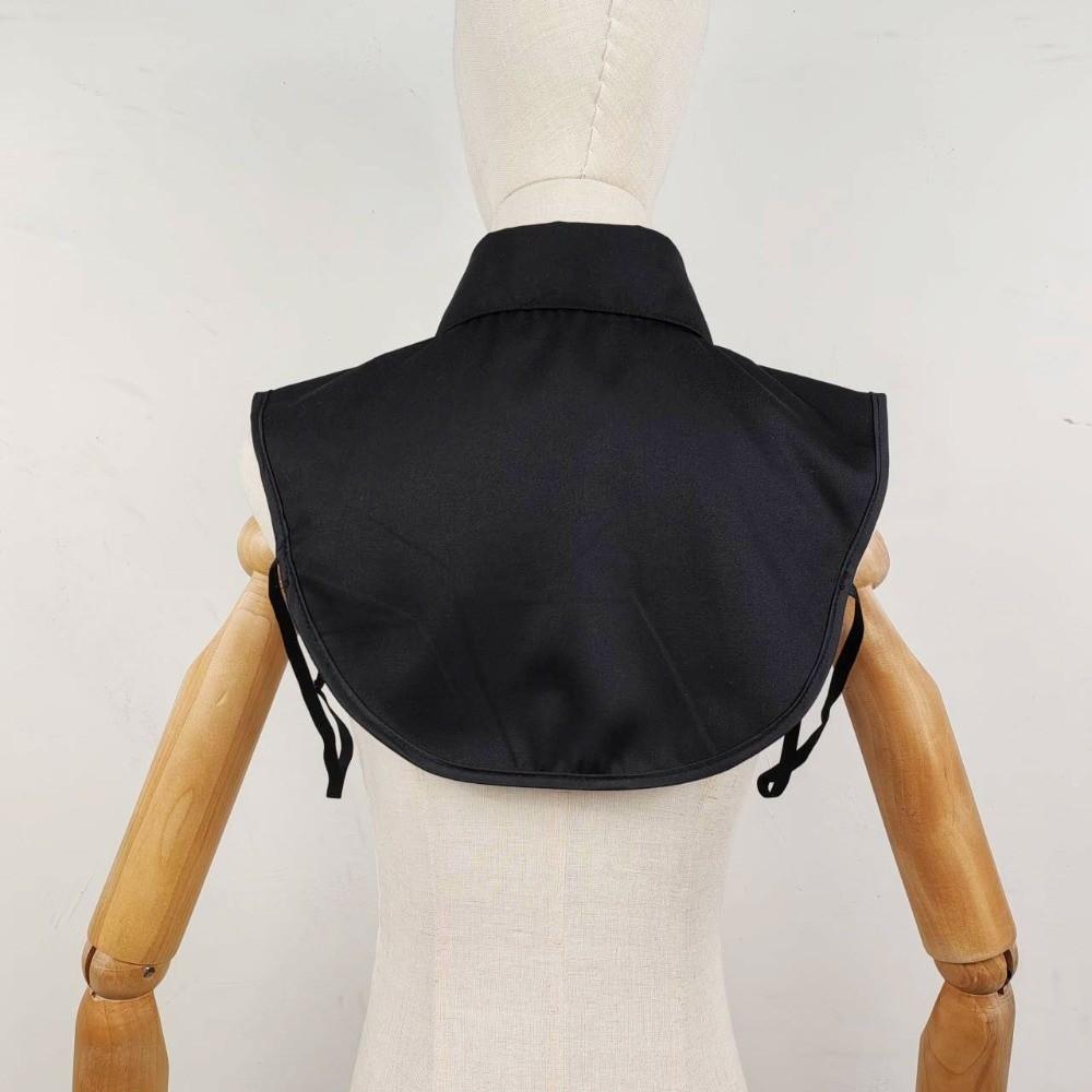 Versatile Half Shirt Style Fake Collar Adjustable Straps Detachable Collar  Women Men