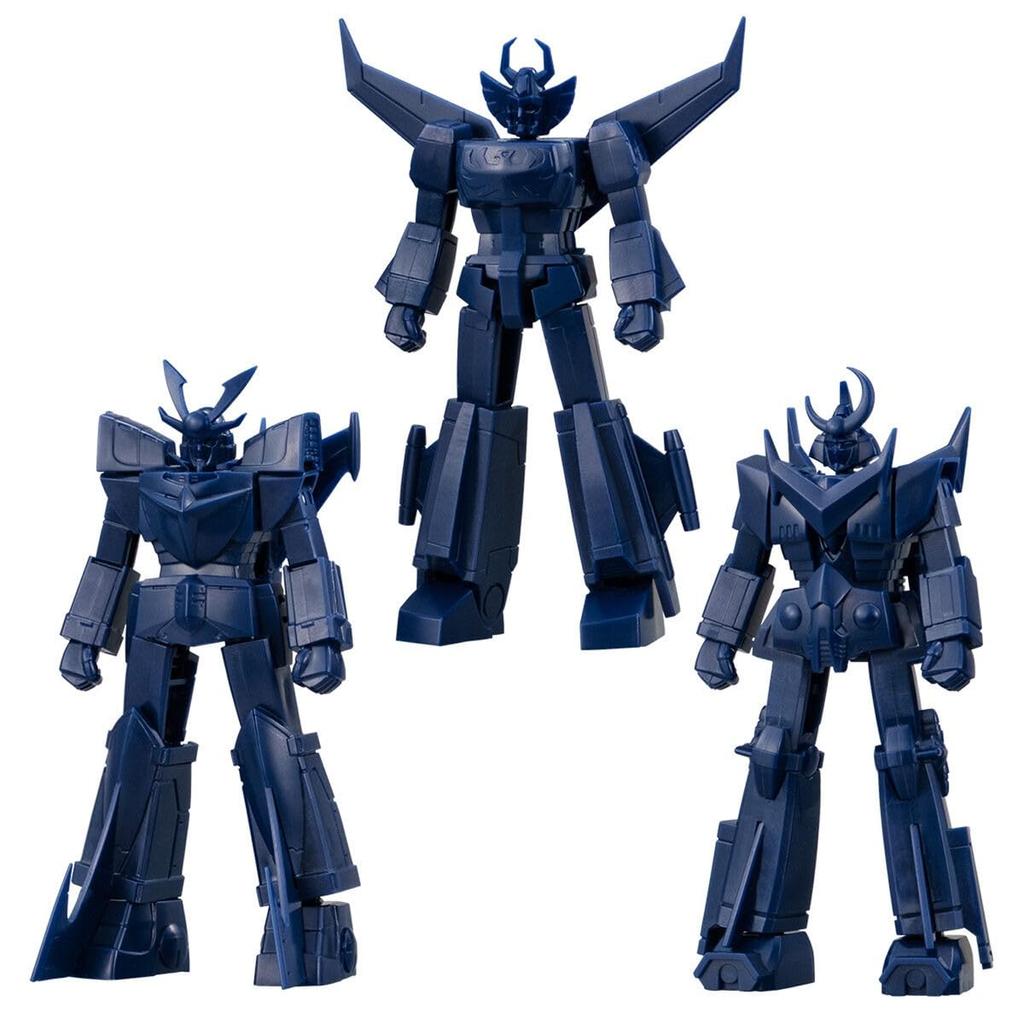 SMP Storage Collection: Invincible Superhuman Zambot 3, Invincible Steel Man Daitarn 3, Invincible Robotrider G7, 6-piece Box, Candy Toy