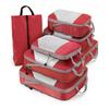Travel Compression Storage Bags 7 Set Luggage Packing Cubes for Clothes Organization Waterproof Dustproof