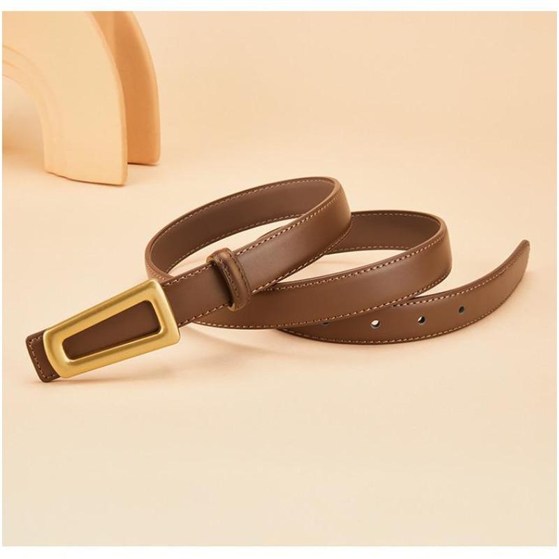

Women S Belt Fashion Thin Belt New Dress Decorative Versatile Skirt Smooth Buckle Women S Belt 105cm