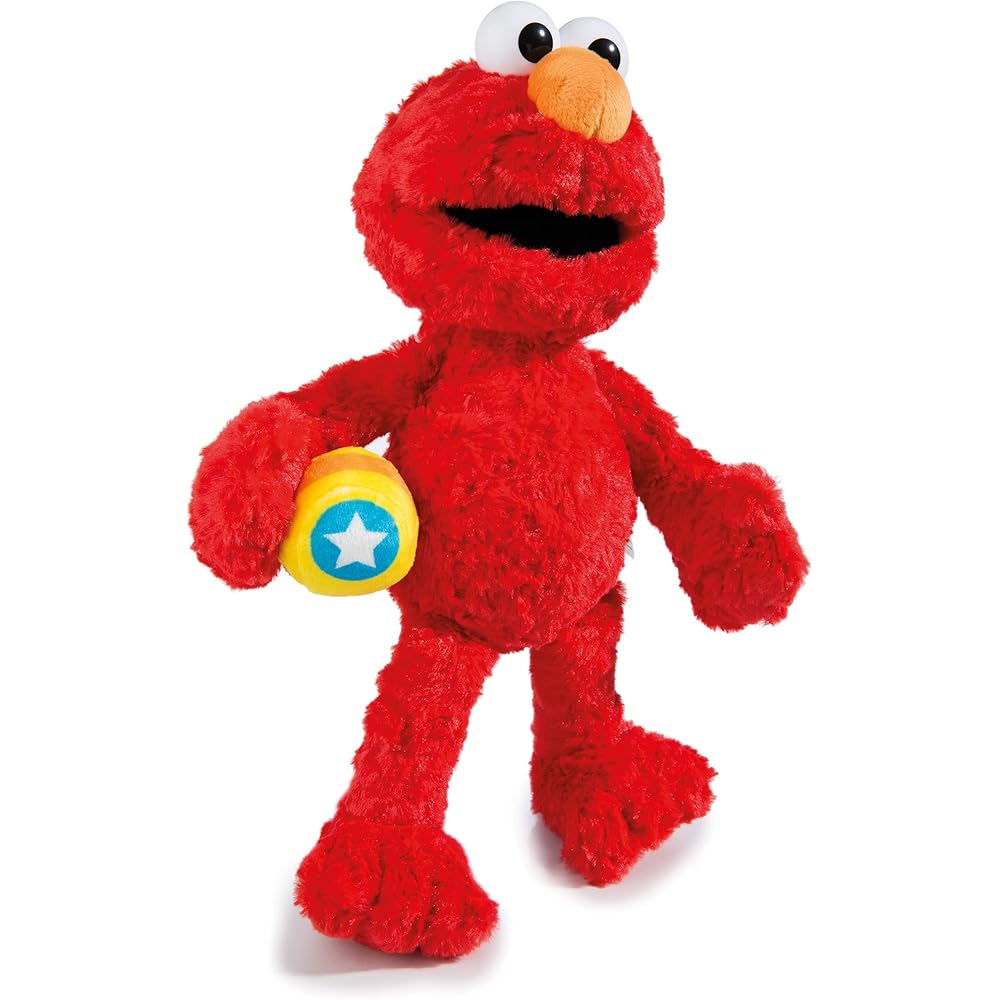 Sesame Street Elmo Classic Plush Toy 45cm Soft Stuffed Animal