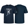 Powell Peralta Skateboard Shirt Future Primitive Marineblau Unisex T-Shirt
