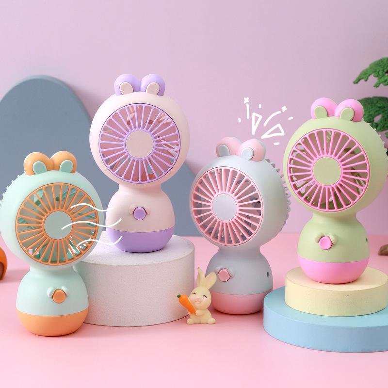 Rechargeable Mini USB Handheld Desktop Fan: Small, Portable Electric Fan