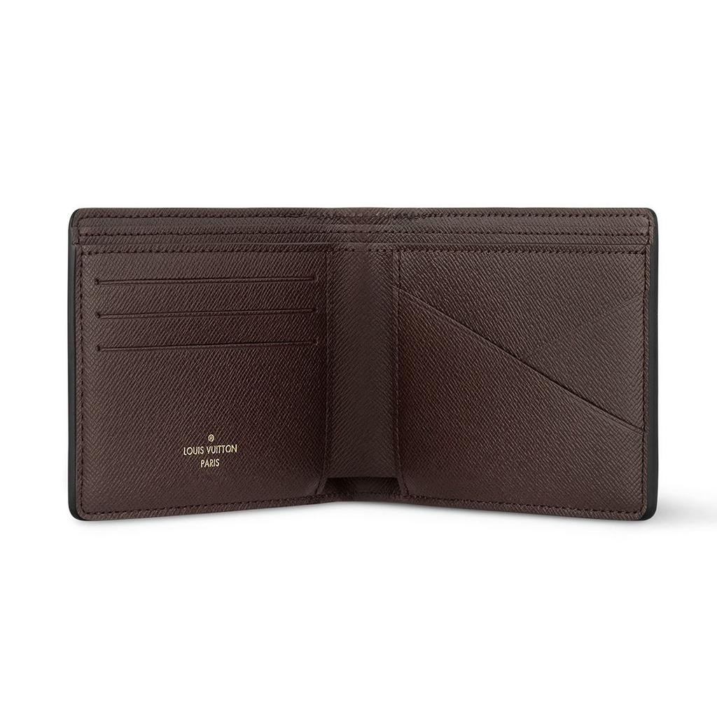 Louis Vuitton Lv X Tyler Kollaboration Logo Print Klappe Leder Geldbörse Unisex Geldbörse Mehrfarbig M83334