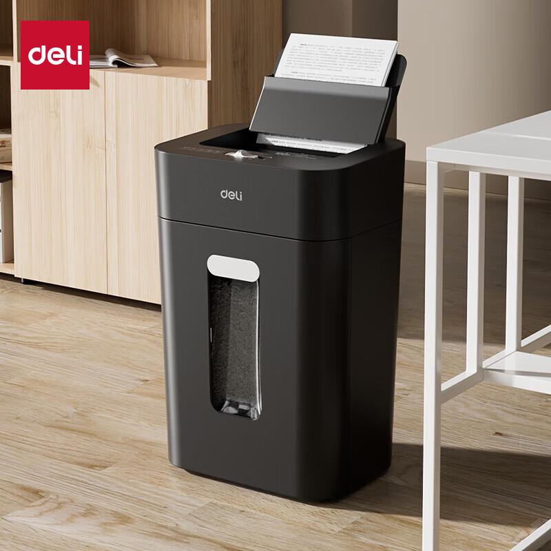 Deli 100-Sheet Auto-Feed Office Shredder CN plug (adapter included)