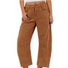 Women's Casual Fashion Comfortable High Waist Loose Straight Leg Pants