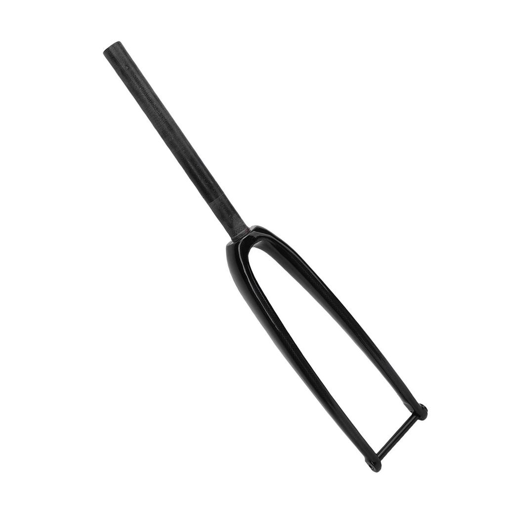Road Bike Front Fork Carbon Fiber 28C Thru Axle Disc Brake Bike Front Fork 3K Gloss for Riding