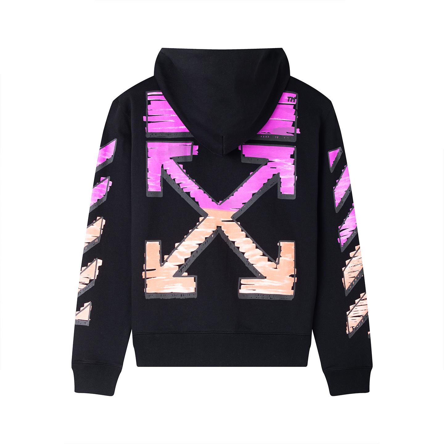 Off-White Graffiti Arrow Print Design Fashion