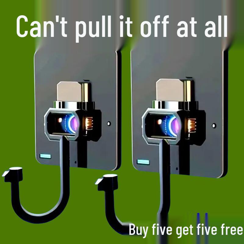 LIEI Heavy Duty Stainless Steel Adhesive Hook