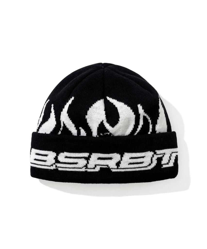 Bieseulaebis Flame Double Sided Artwork Beanie Black