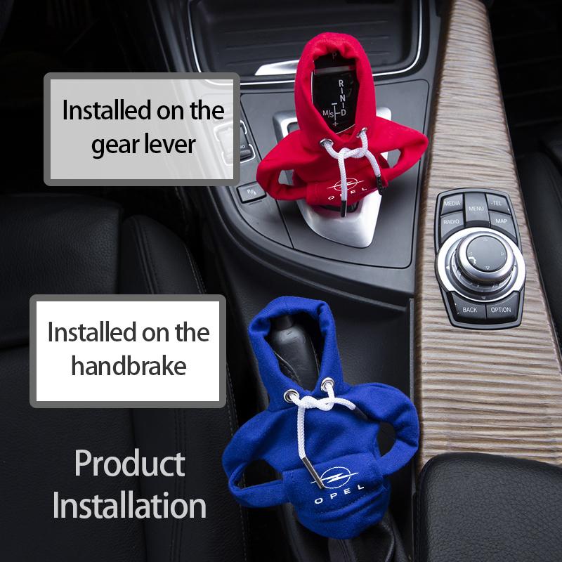 Car Styling Gear Shift Hoodie Cover Shift Cover Gear Handle Decoration For Opel Insignia Corsa Zafira Meriva Mokka Astra H K C D YC4