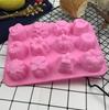 12 Lotus Flower Jelly Pudding Cake & Chocolate Molds