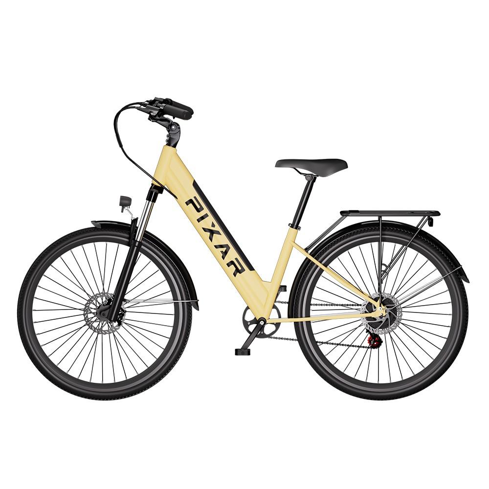 PIXAR Cruiser 27.5" City Electric Bike 250W Motor 36V 12.8Ah Battery
