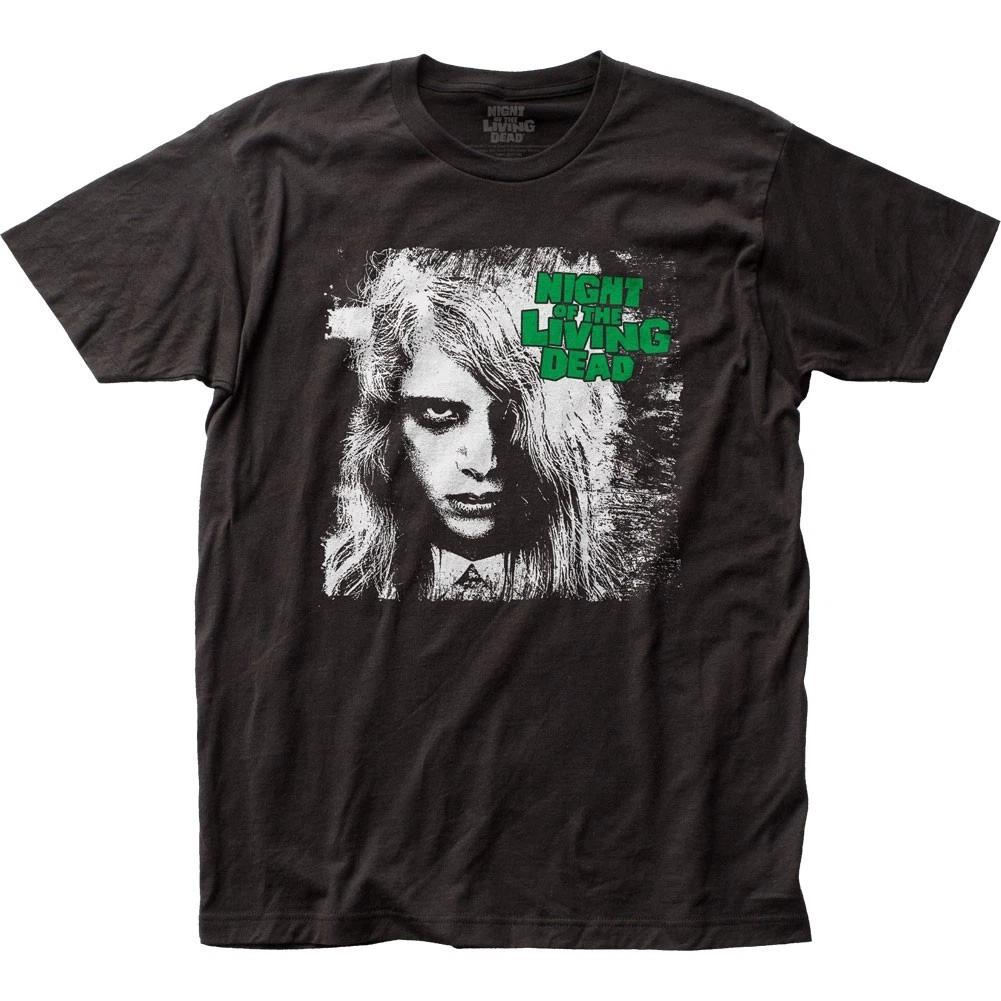 Night of the Living Dead B&W Karen Mens T T-Shirt Classic Horror Movie Tee Black S