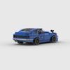 MOC Fairlady 240Z Racing Sports Car Vehicle Racer Building Blocks Brick Creative Garage Toys for Boys