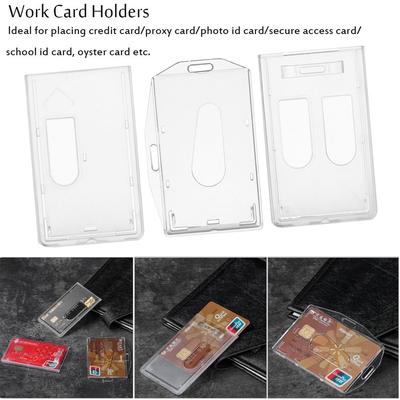 Cover Office School ID Business Case Card Sleeve Name Card Work Card Holders ID Card Pouch