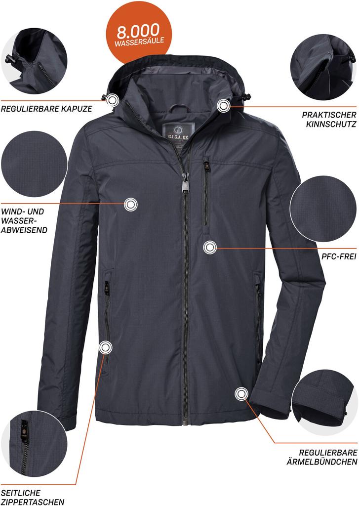 Зимняя куртка G.I.G.A. DX by Killtec GS 13 MN JCKT dunkelnavy