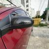Carbon Fiber Horn Rearview Mirror Shell for 2010-2014 Aveo