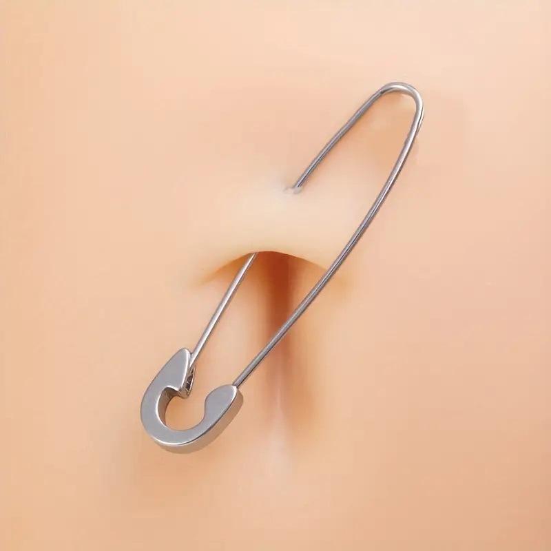 Korean Minimalist Pin Earrings Versatile Fashion Clip On Ear Accessories