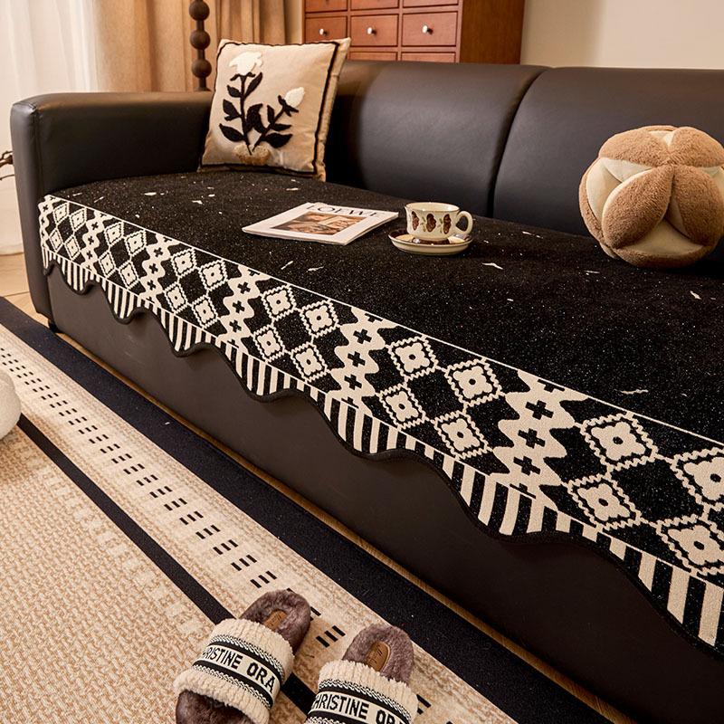 

Special-Shaped Sofa Cushion Fixed One-Piece Combination Sofa, Seat Cushion Universal In All Seasons New Irregular Sofa 90*70cm