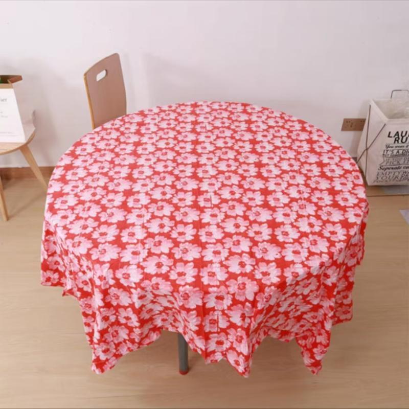 Handon Disposable Plastic Tablecloth