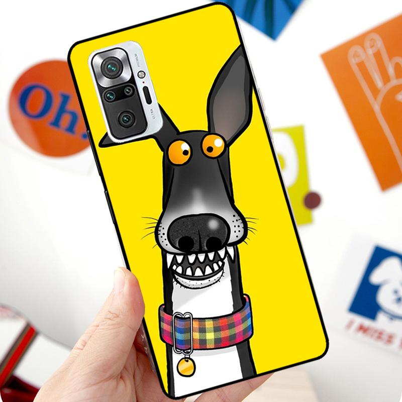 Greyhound Case For Xiaomi Redmi Note 12 Pro 11 8 9 10 Pro 9S 10S 11S 12S Redmi 12C 10C 9C 10A Cover