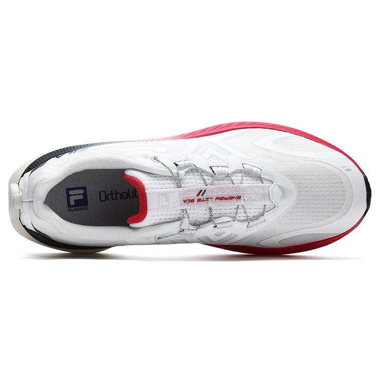 Fila Athletics Energy Fabric Low Top Casual Running Shoes Men's FILA White A12M241110FWT